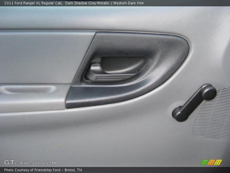 Dark Shadow Grey Metallic / Medium Dark Flint 2011 Ford Ranger XL Regular Cab