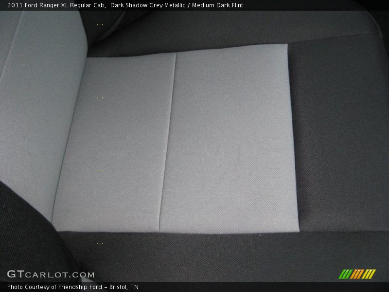 Dark Shadow Grey Metallic / Medium Dark Flint 2011 Ford Ranger XL Regular Cab
