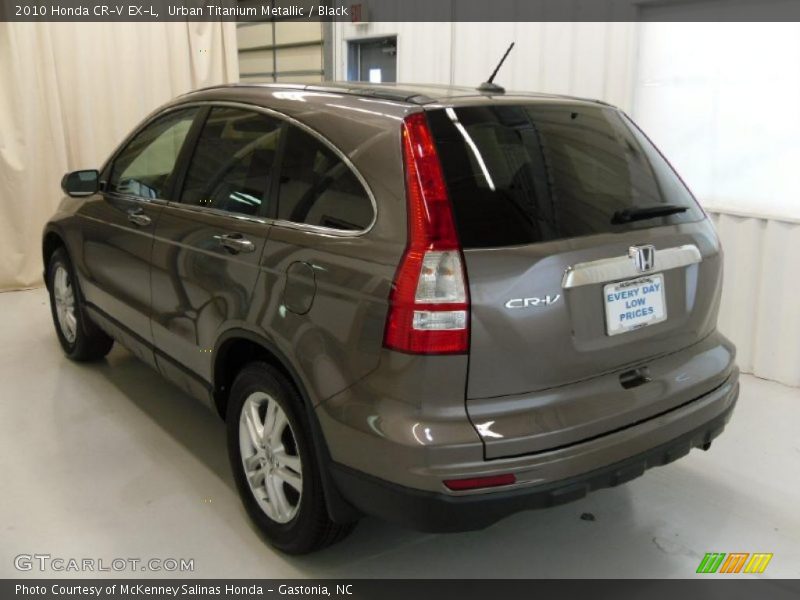 Urban Titanium Metallic / Black 2010 Honda CR-V EX-L