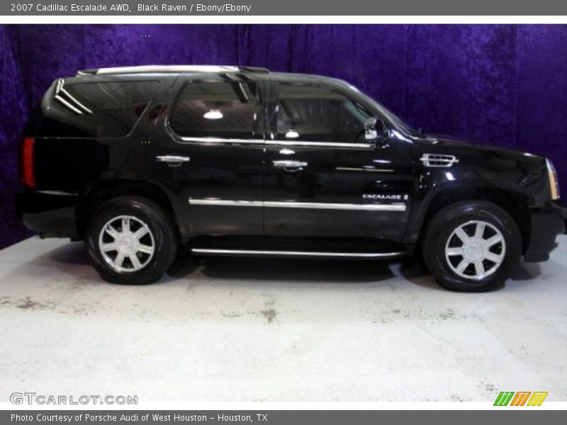 Black Raven / Ebony/Ebony 2007 Cadillac Escalade AWD