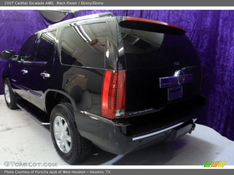 Black Raven / Ebony/Ebony 2007 Cadillac Escalade AWD