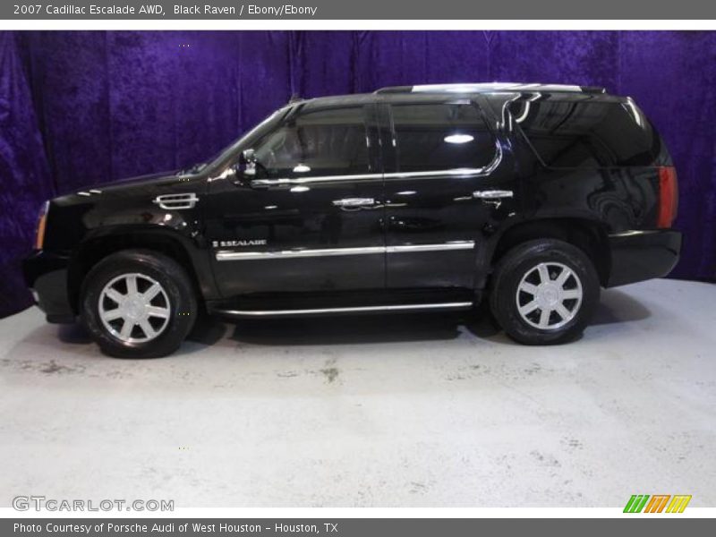 Black Raven / Ebony/Ebony 2007 Cadillac Escalade AWD