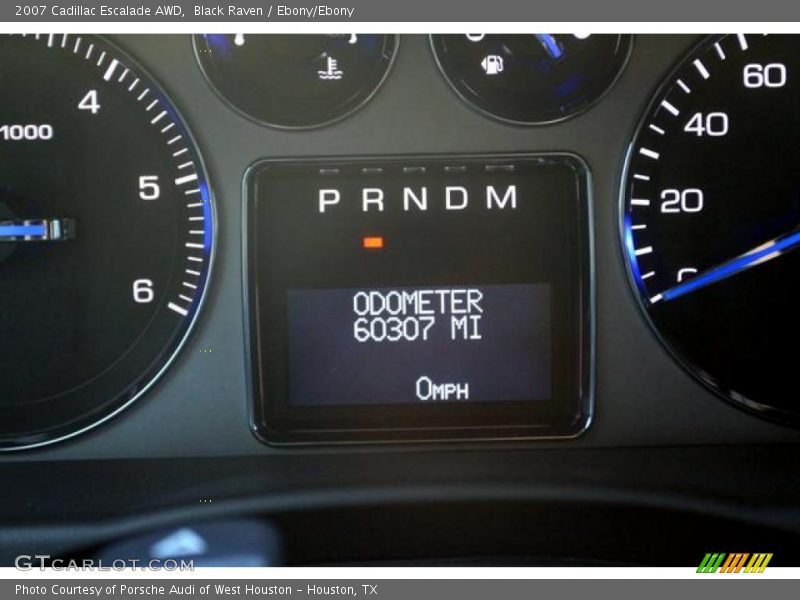 Black Raven / Ebony/Ebony 2007 Cadillac Escalade AWD