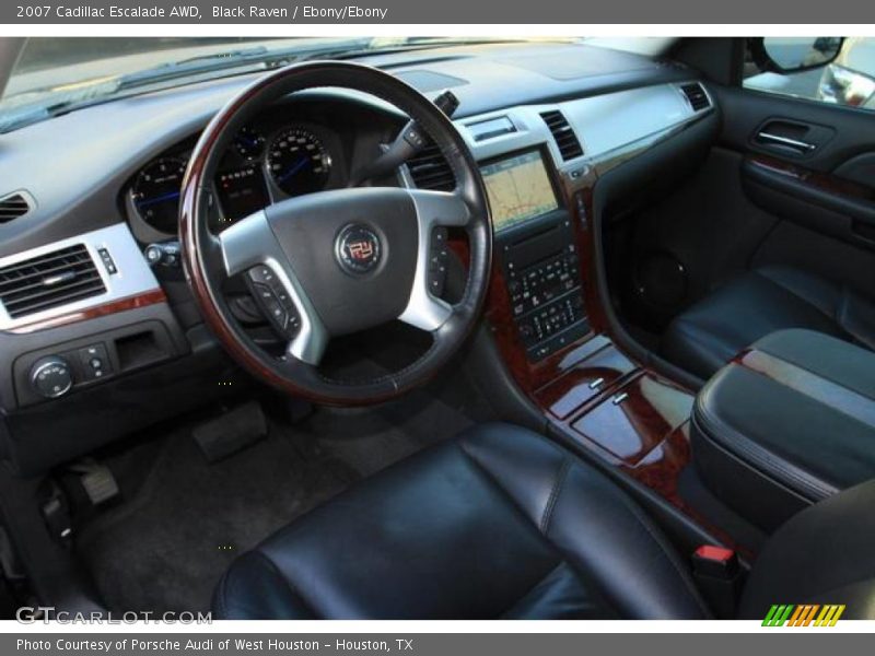Black Raven / Ebony/Ebony 2007 Cadillac Escalade AWD