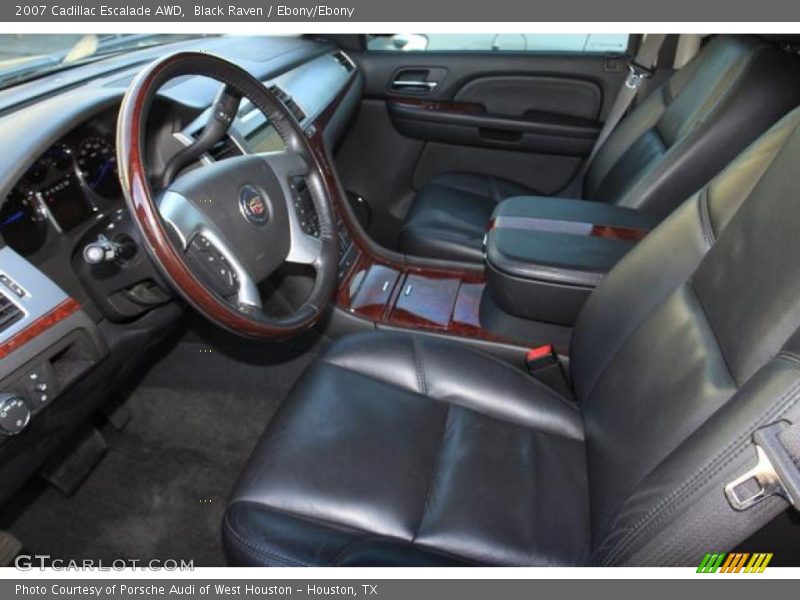 Black Raven / Ebony/Ebony 2007 Cadillac Escalade AWD