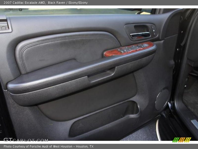 Black Raven / Ebony/Ebony 2007 Cadillac Escalade AWD