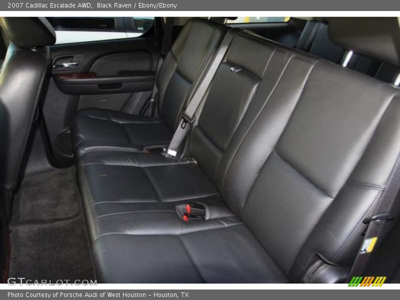 Black Raven / Ebony/Ebony 2007 Cadillac Escalade AWD