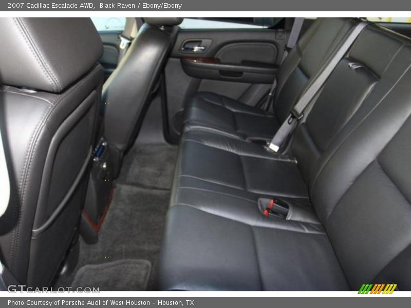 Black Raven / Ebony/Ebony 2007 Cadillac Escalade AWD
