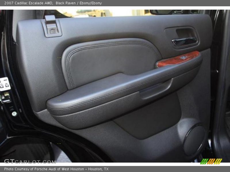 Black Raven / Ebony/Ebony 2007 Cadillac Escalade AWD