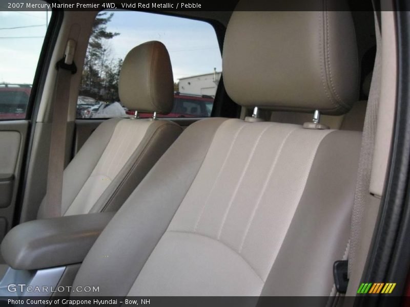 Vivid Red Metallic / Pebble 2007 Mercury Mariner Premier 4WD