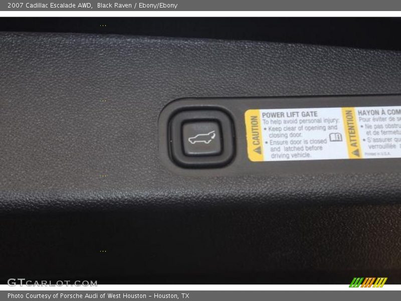 Black Raven / Ebony/Ebony 2007 Cadillac Escalade AWD