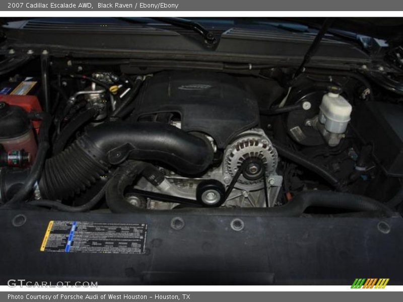 Black Raven / Ebony/Ebony 2007 Cadillac Escalade AWD