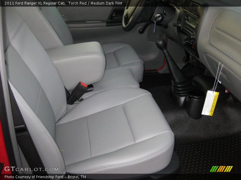 Torch Red / Medium Dark Flint 2011 Ford Ranger XL Regular Cab