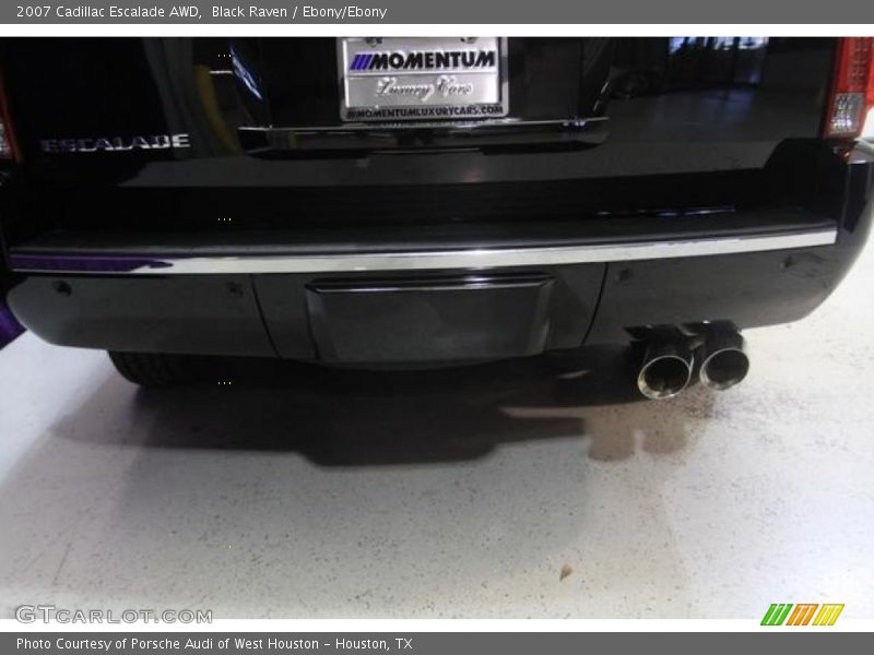 Black Raven / Ebony/Ebony 2007 Cadillac Escalade AWD