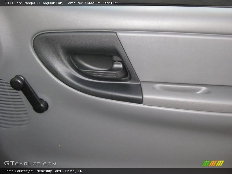 Torch Red / Medium Dark Flint 2011 Ford Ranger XL Regular Cab