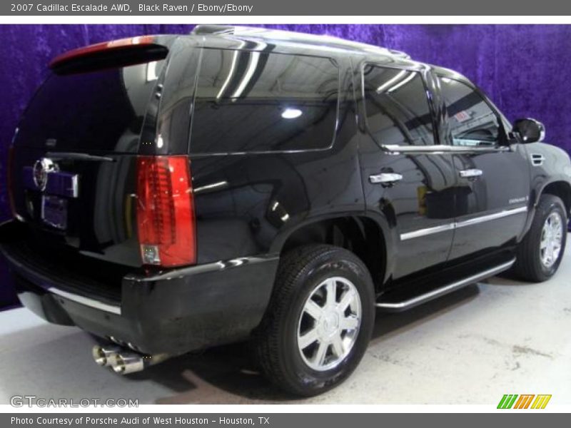 Black Raven / Ebony/Ebony 2007 Cadillac Escalade AWD