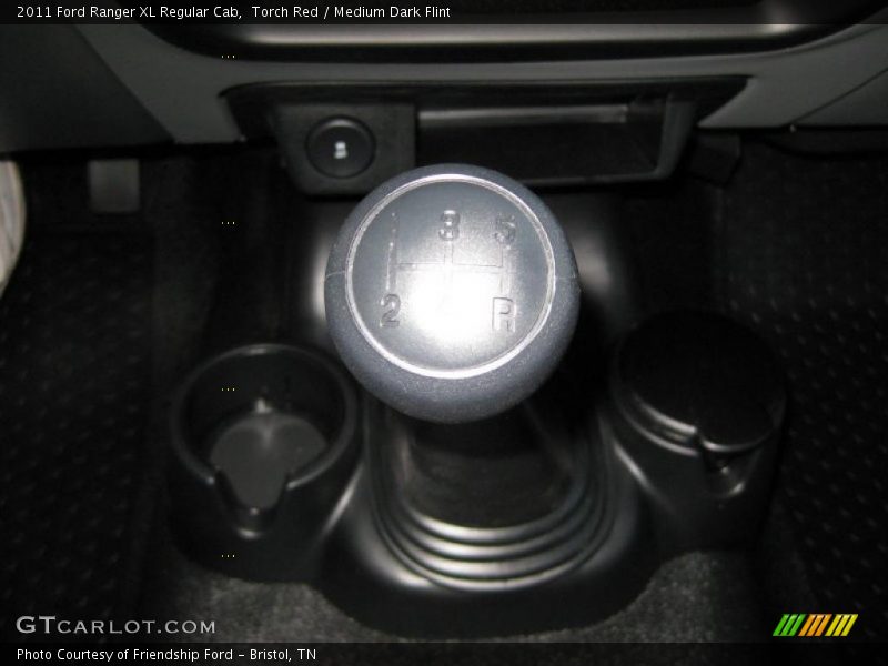 Torch Red / Medium Dark Flint 2011 Ford Ranger XL Regular Cab