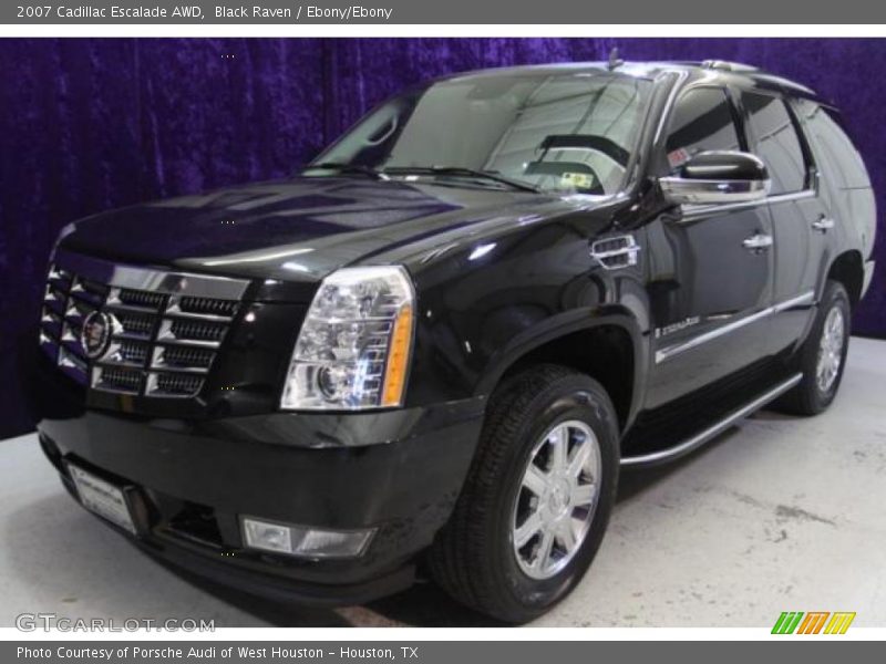 Black Raven / Ebony/Ebony 2007 Cadillac Escalade AWD