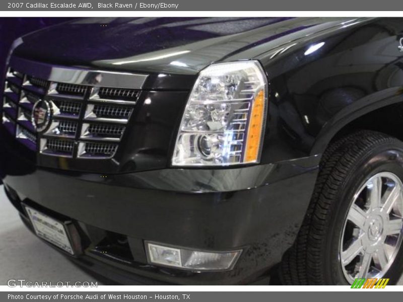 Black Raven / Ebony/Ebony 2007 Cadillac Escalade AWD