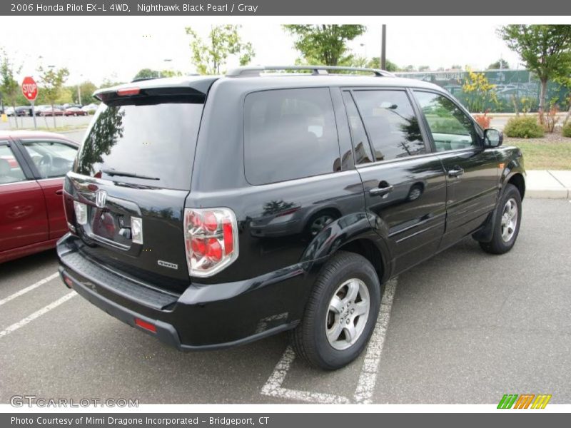 Nighthawk Black Pearl / Gray 2006 Honda Pilot EX-L 4WD