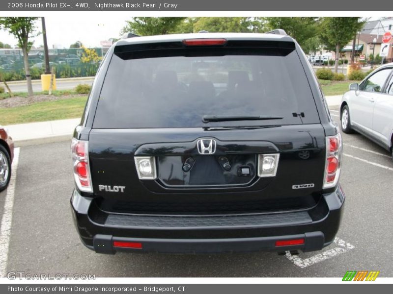 Nighthawk Black Pearl / Gray 2006 Honda Pilot EX-L 4WD