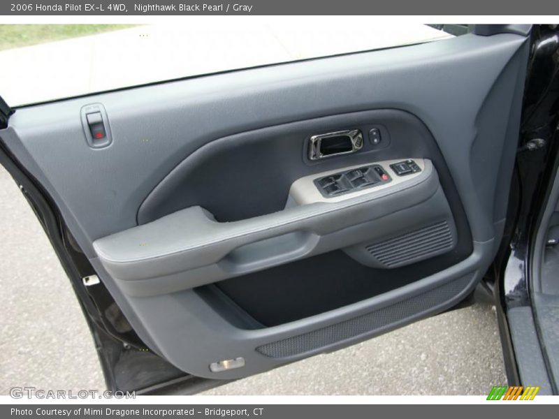 Nighthawk Black Pearl / Gray 2006 Honda Pilot EX-L 4WD