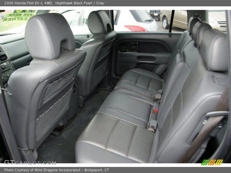 Nighthawk Black Pearl / Gray 2006 Honda Pilot EX-L 4WD