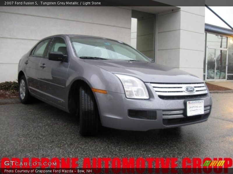 Tungsten Grey Metallic / Light Stone 2007 Ford Fusion S