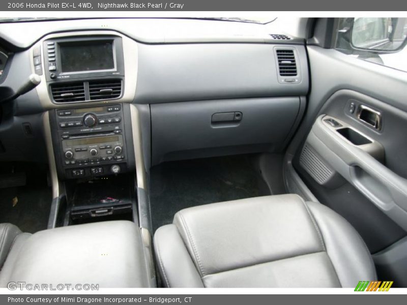 Nighthawk Black Pearl / Gray 2006 Honda Pilot EX-L 4WD
