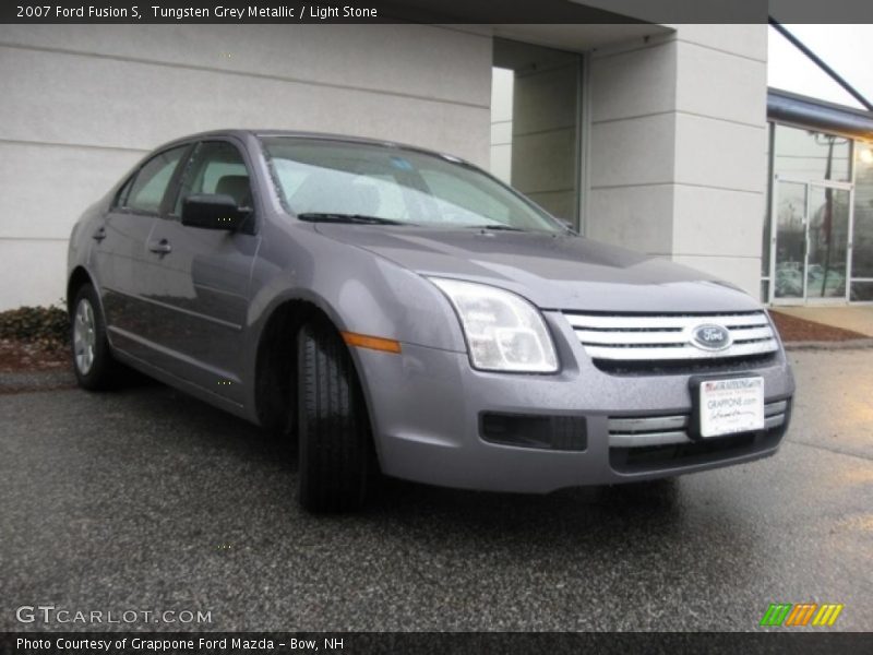 Tungsten Grey Metallic / Light Stone 2007 Ford Fusion S