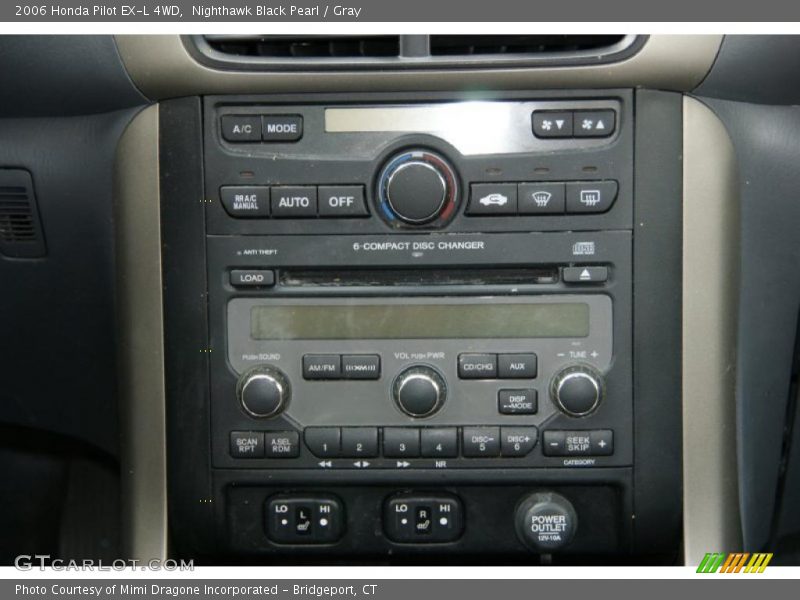 Nighthawk Black Pearl / Gray 2006 Honda Pilot EX-L 4WD