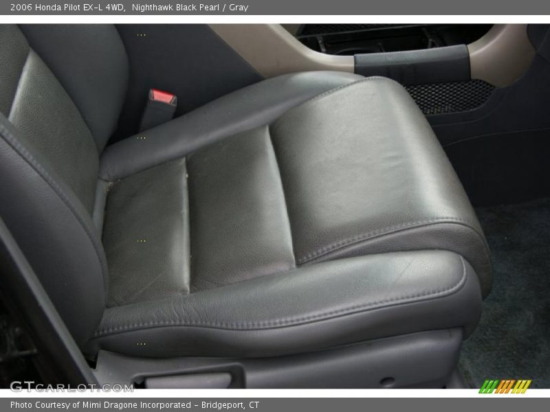 Nighthawk Black Pearl / Gray 2006 Honda Pilot EX-L 4WD