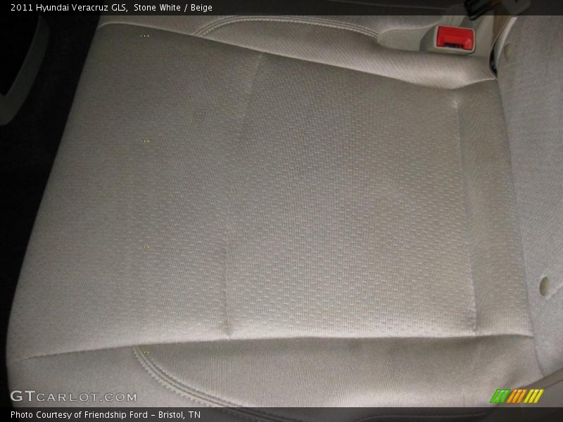 Stone White / Beige 2011 Hyundai Veracruz GLS