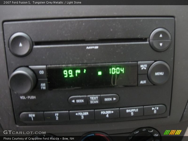 Tungsten Grey Metallic / Light Stone 2007 Ford Fusion S
