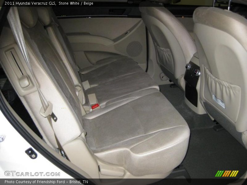 Stone White / Beige 2011 Hyundai Veracruz GLS