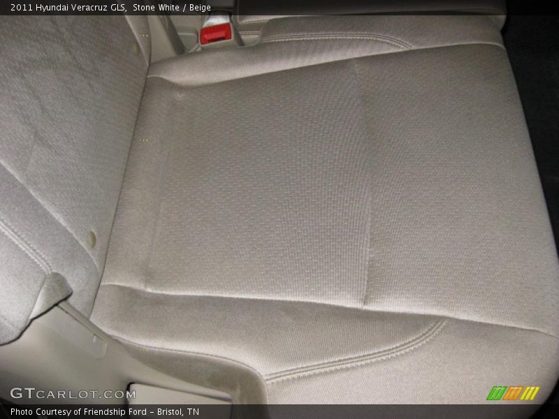 Stone White / Beige 2011 Hyundai Veracruz GLS
