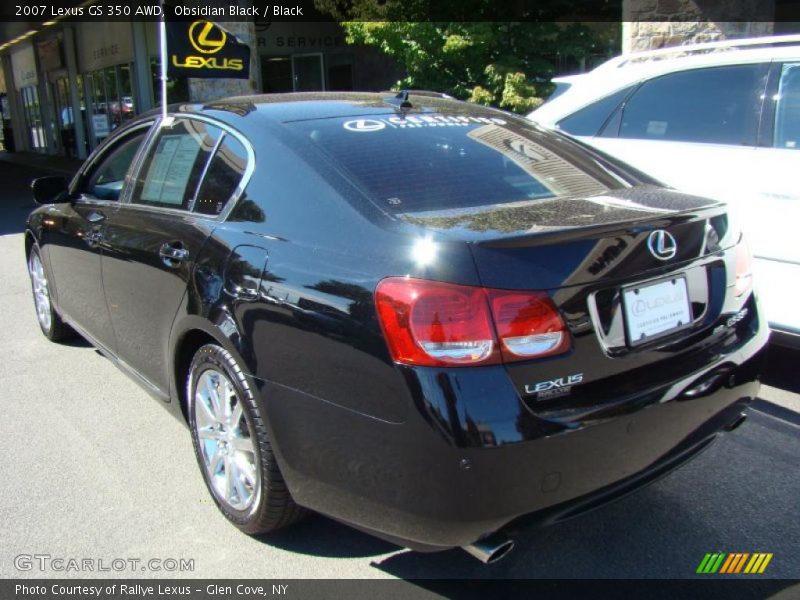 Obsidian Black / Black 2007 Lexus GS 350 AWD