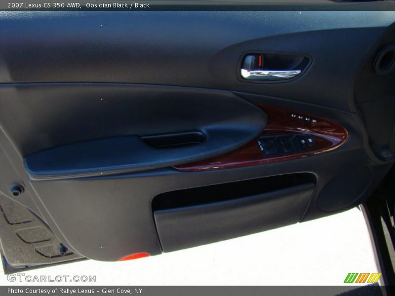 Obsidian Black / Black 2007 Lexus GS 350 AWD