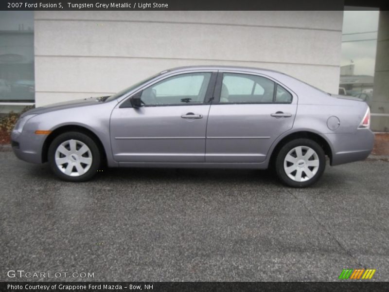 Tungsten Grey Metallic / Light Stone 2007 Ford Fusion S