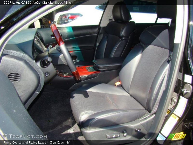Obsidian Black / Black 2007 Lexus GS 350 AWD