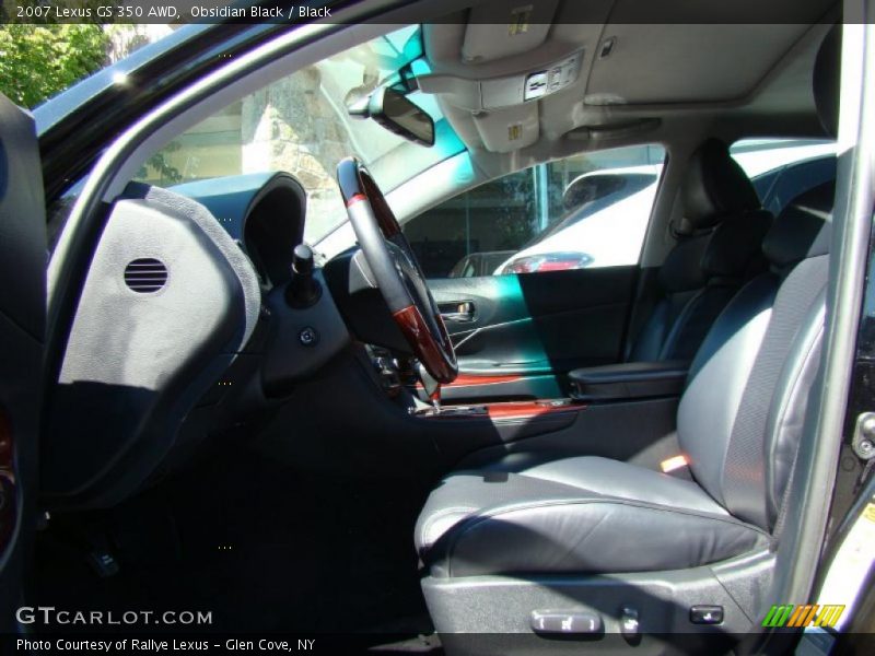 Obsidian Black / Black 2007 Lexus GS 350 AWD