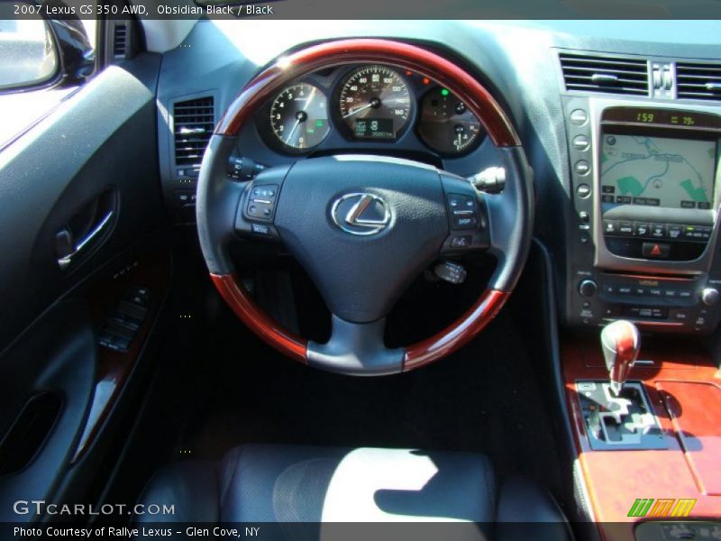 Obsidian Black / Black 2007 Lexus GS 350 AWD