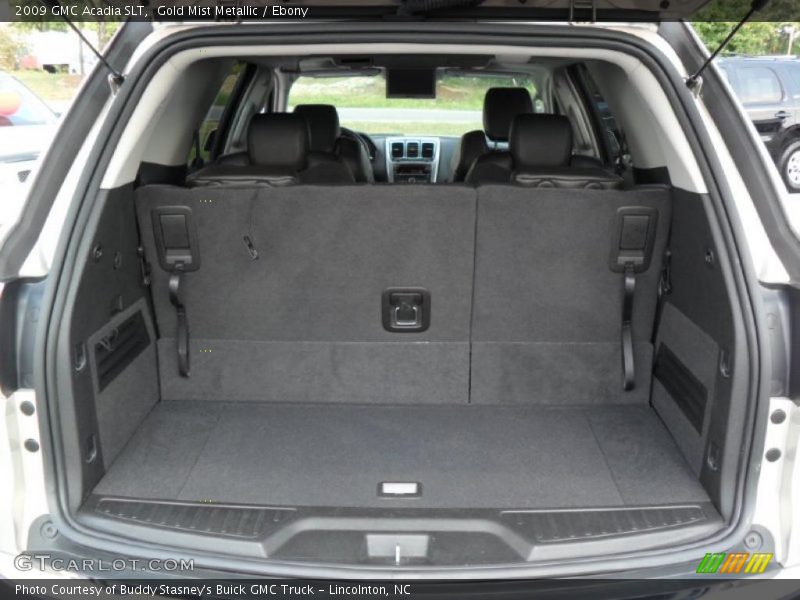 Gold Mist Metallic / Ebony 2009 GMC Acadia SLT