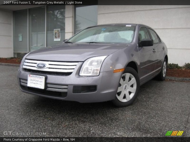 Tungsten Grey Metallic / Light Stone 2007 Ford Fusion S