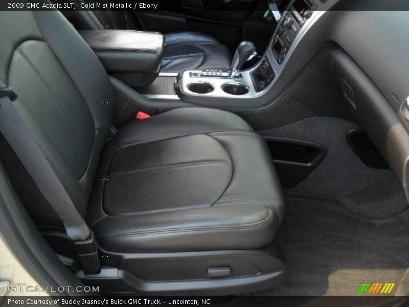 Gold Mist Metallic / Ebony 2009 GMC Acadia SLT