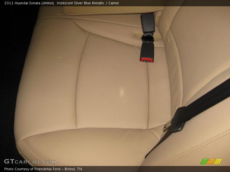 Iridescent Silver Blue Metallic / Camel 2011 Hyundai Sonata Limited