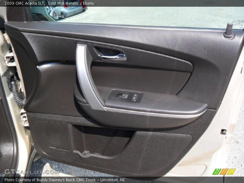 Gold Mist Metallic / Ebony 2009 GMC Acadia SLT