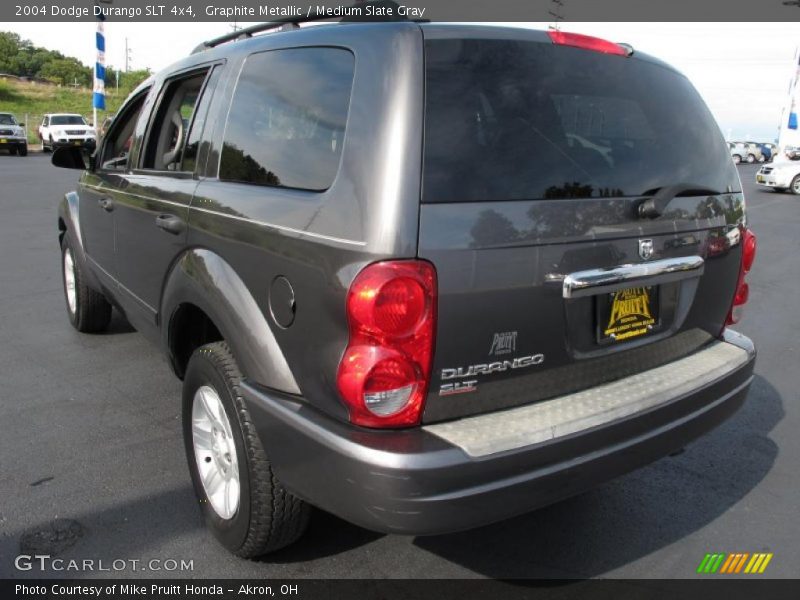 Graphite Metallic / Medium Slate Gray 2004 Dodge Durango SLT 4x4