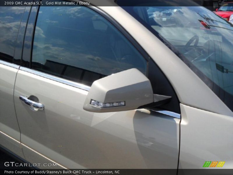 Gold Mist Metallic / Ebony 2009 GMC Acadia SLT
