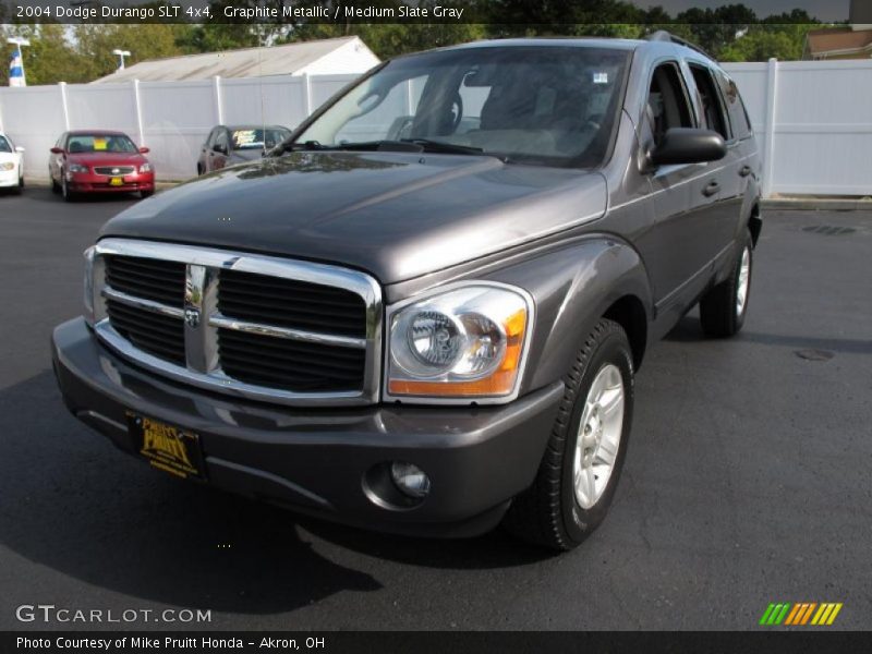Graphite Metallic / Medium Slate Gray 2004 Dodge Durango SLT 4x4